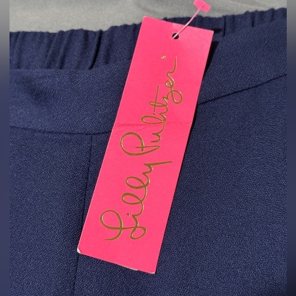*NWT* Lilly Pulitzer Avery Crop Pant True Navy Size 4 - Picture 4 of 11